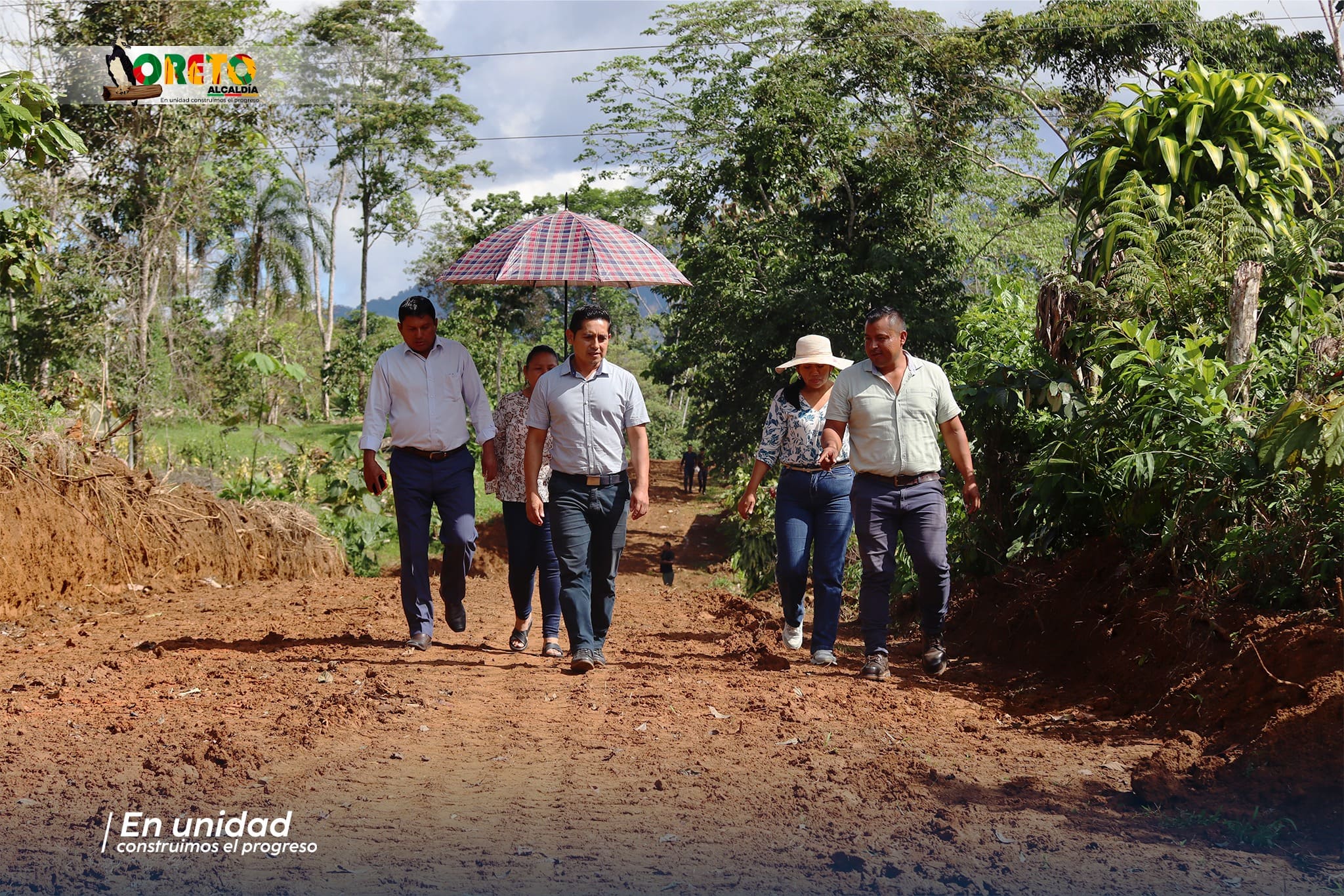 APERTURA VIAL EN LAS ORQUIDEAS, HUATICOCHA